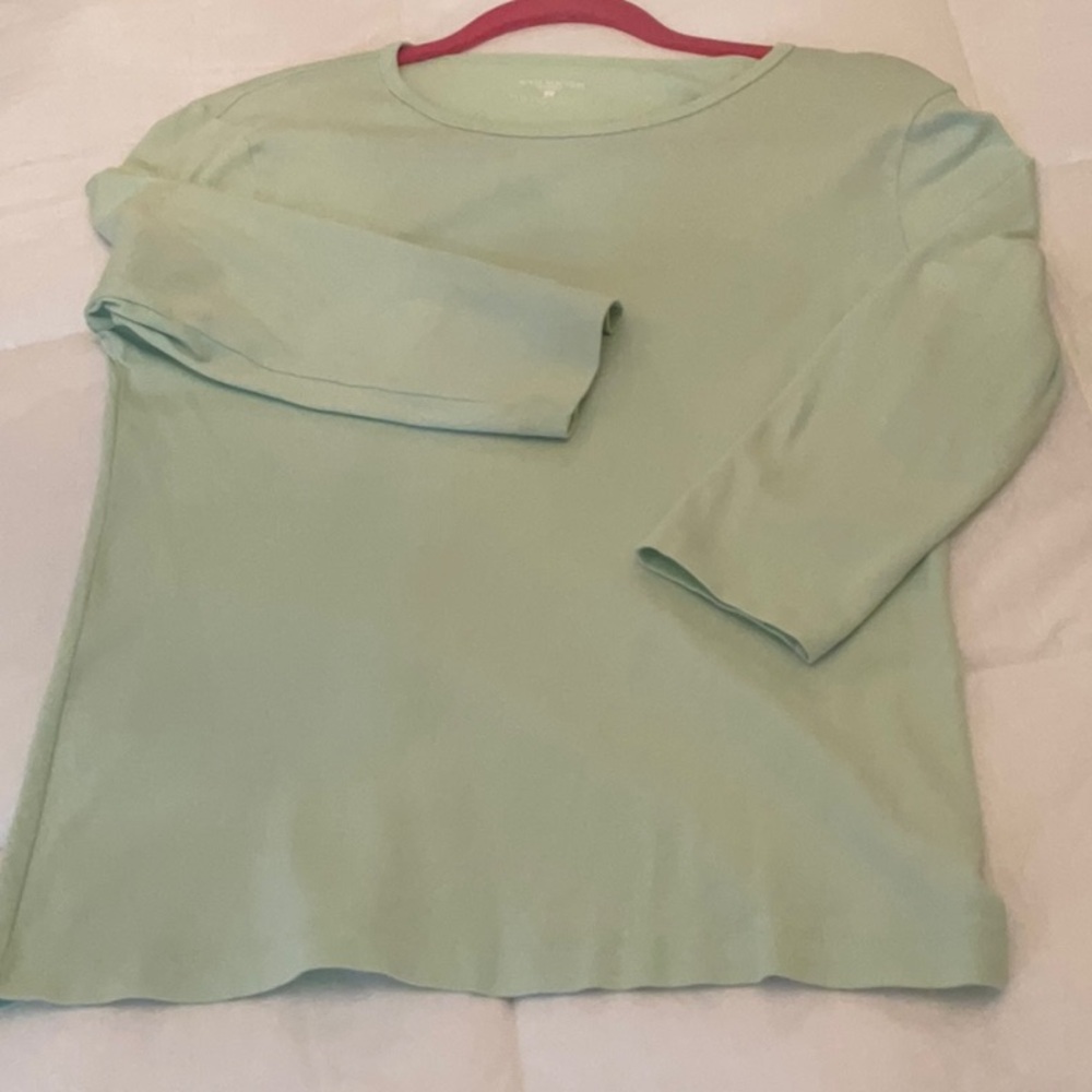 Jones New York Sport Light Green Top